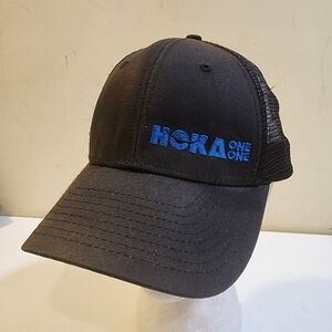 HOKA One Men's Black Performance adjustable Baseball cap OS